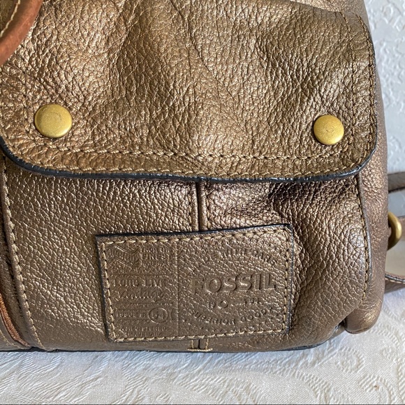 Fossil bronze front pocket backpack main image 6